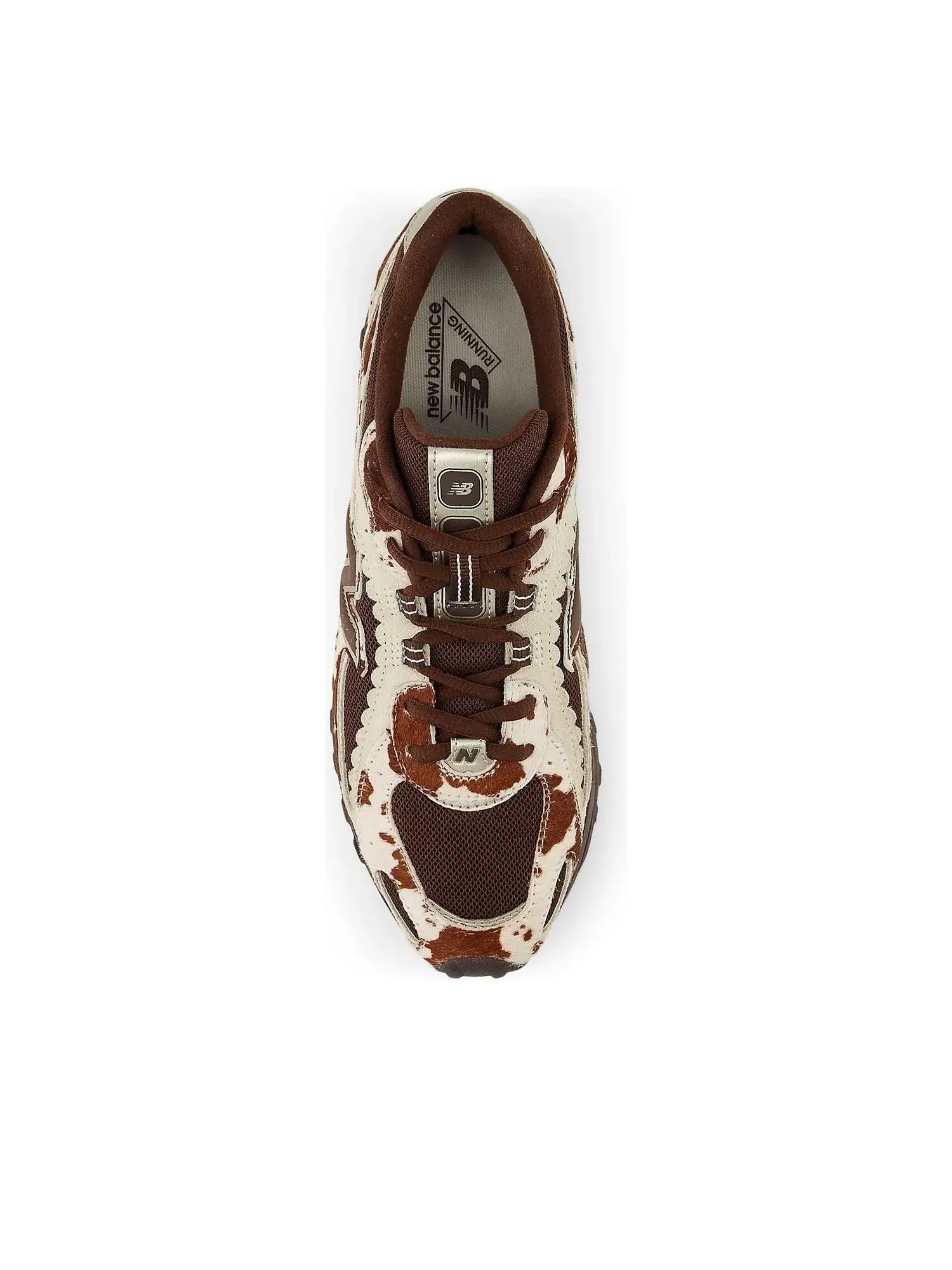 Кроссовки New Balance 204L 'Brown Cow Print' — изображение 3 из 5, коричневый