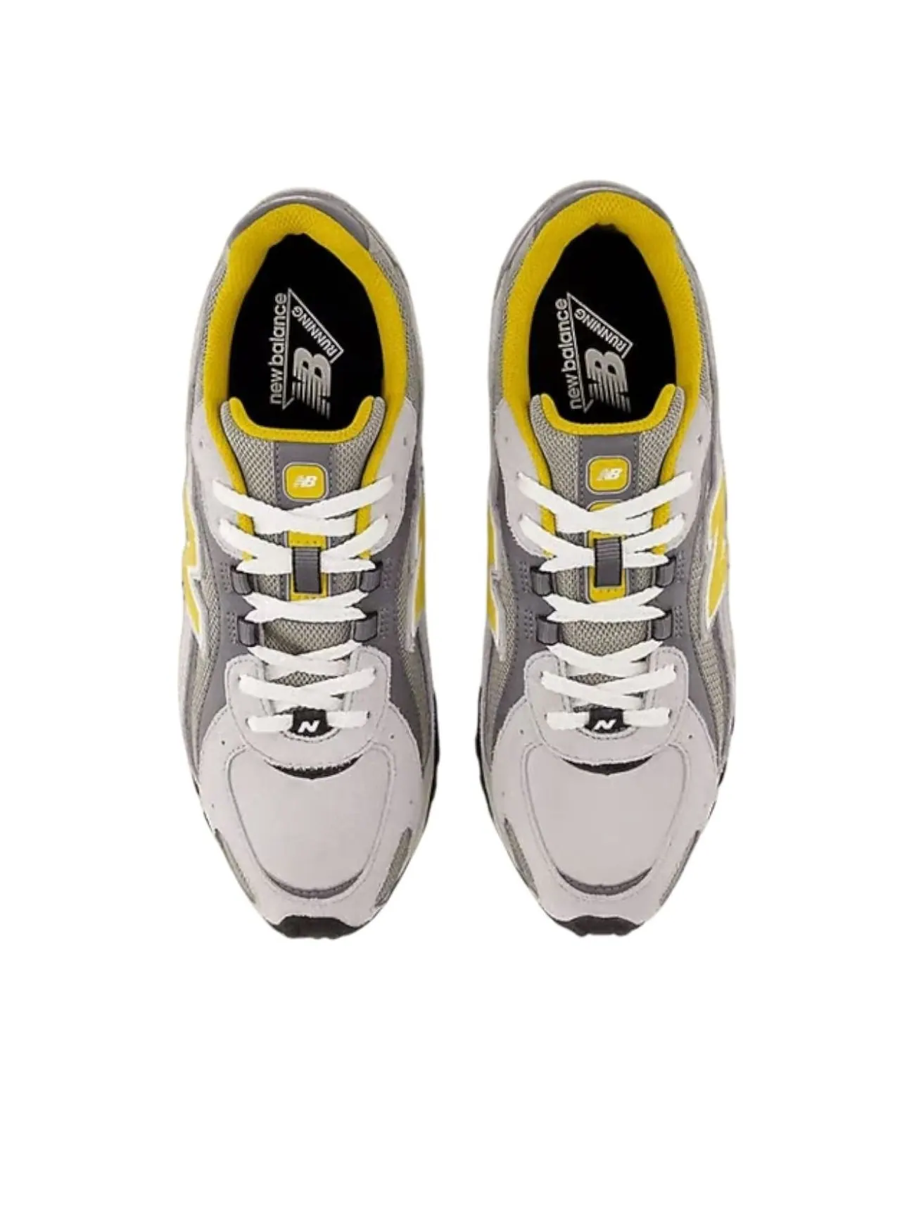Кроссовки New Balance 204L 'Grey Yellow' — изображение 3 из 5, серый