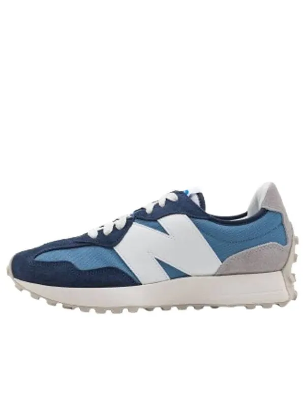 Кроссовки 327 'university blue navy white' New Balance — изображение 1 из 4, синий/темно-синий/белый