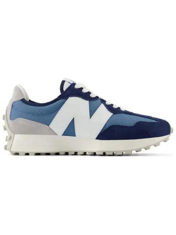 Кроссовки 327 'university blue navy white' New Balance — изображение 2 из 4, синий/темно-синий/белый