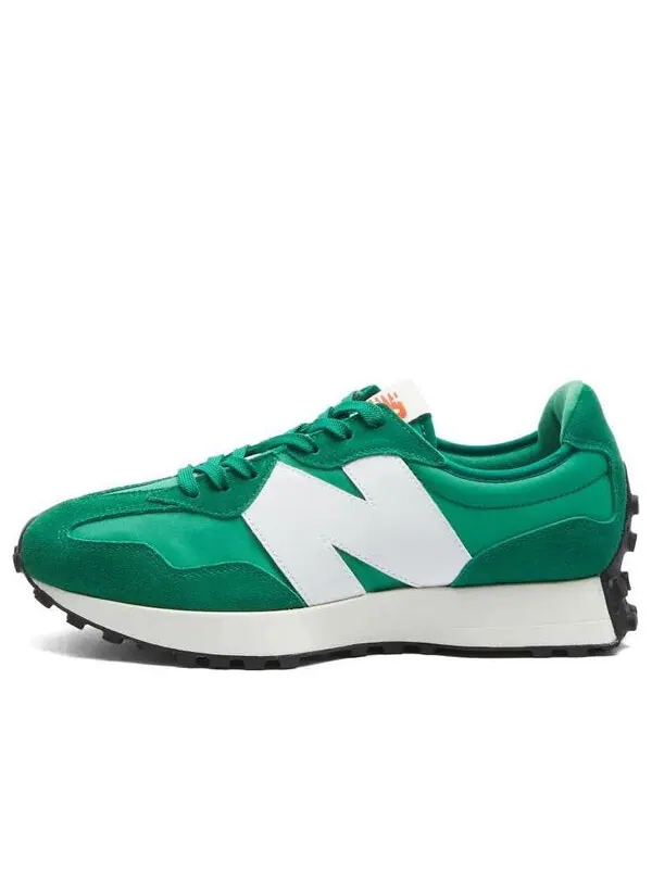 Кроссовки 327 New Balance — изображение 1 из 4, зеленый/белый
