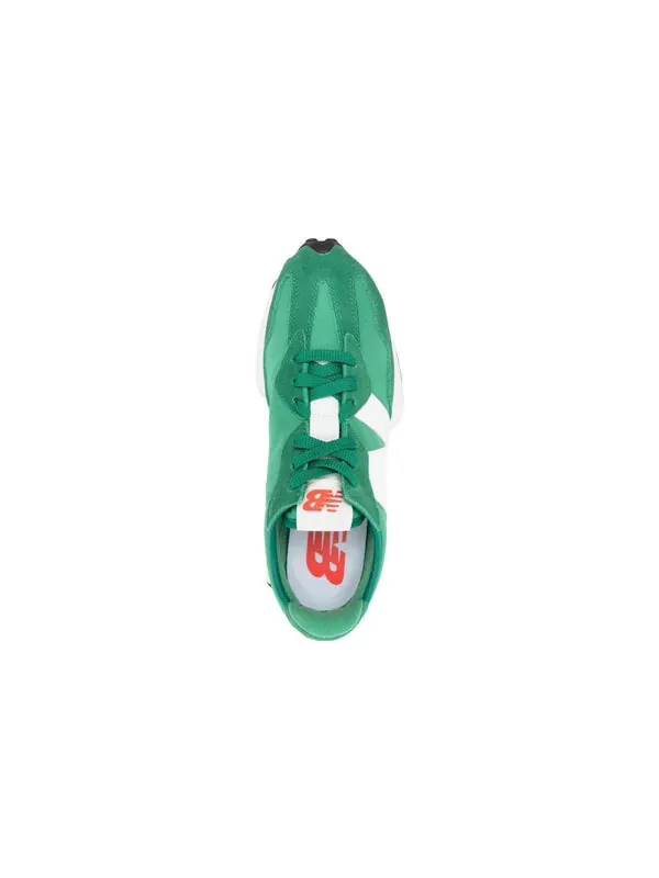 Кроссовки 327 New Balance — изображение 3 из 4, зеленый/белый