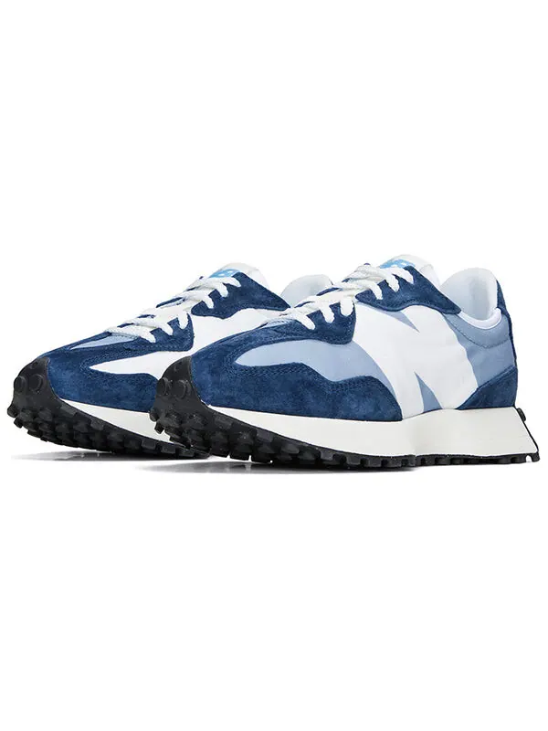 Кроссовки 327 'blue white' New Balance — изображение 3 из 4, синий/белый