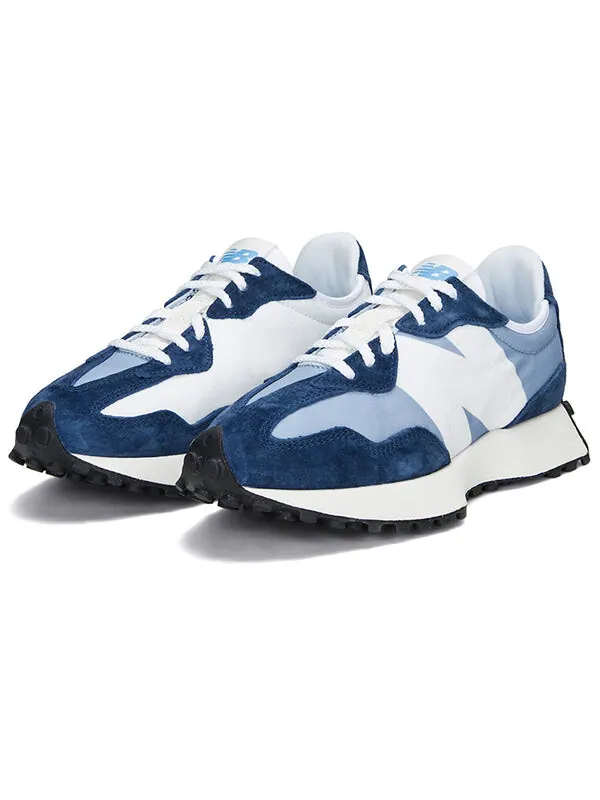 Кроссовки 327 'blue white' New Balance — изображение 4 из 4, синий/белый