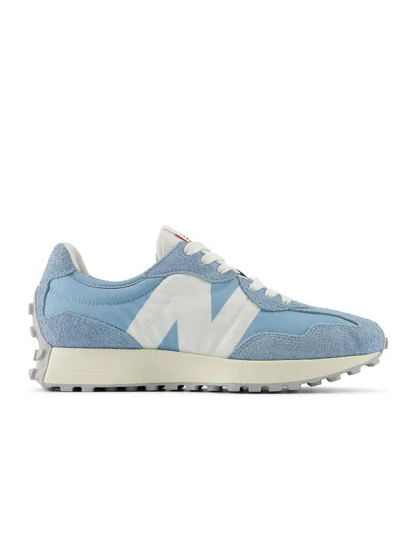 Кроссовки 327 New Balance — изображение 2 из 4, синий/белый