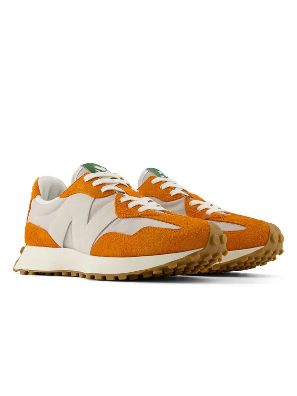 Кроссовки 327 New Balance — изображение 3 из 4, оранжевый/серый/белый