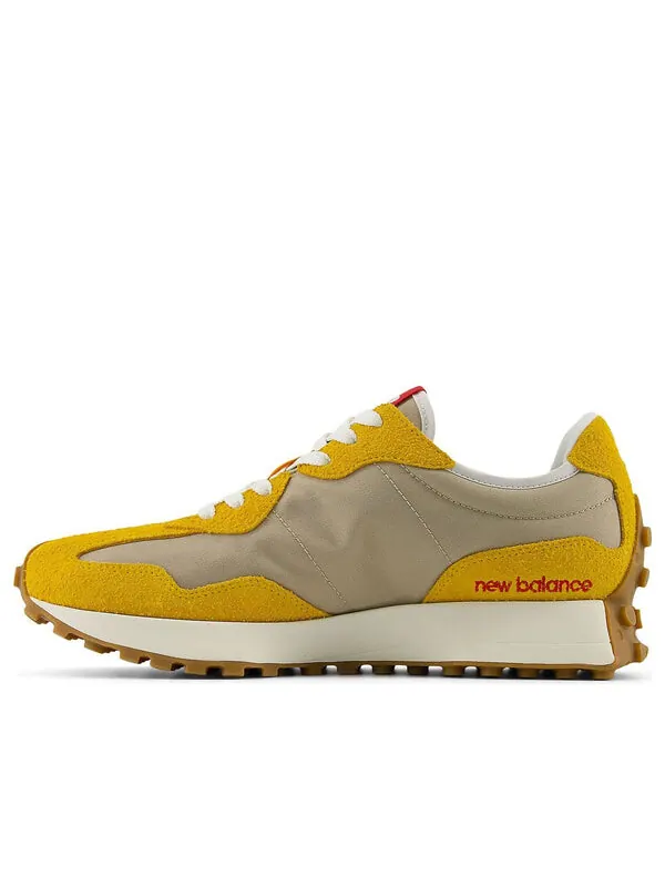 Кроссовки 327 New Balance — изображение 2 из 4, золотистый/бежевый