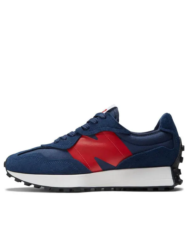 Кроссовки 327 New Balance — изображение 1 из 4, темно-синий/красный