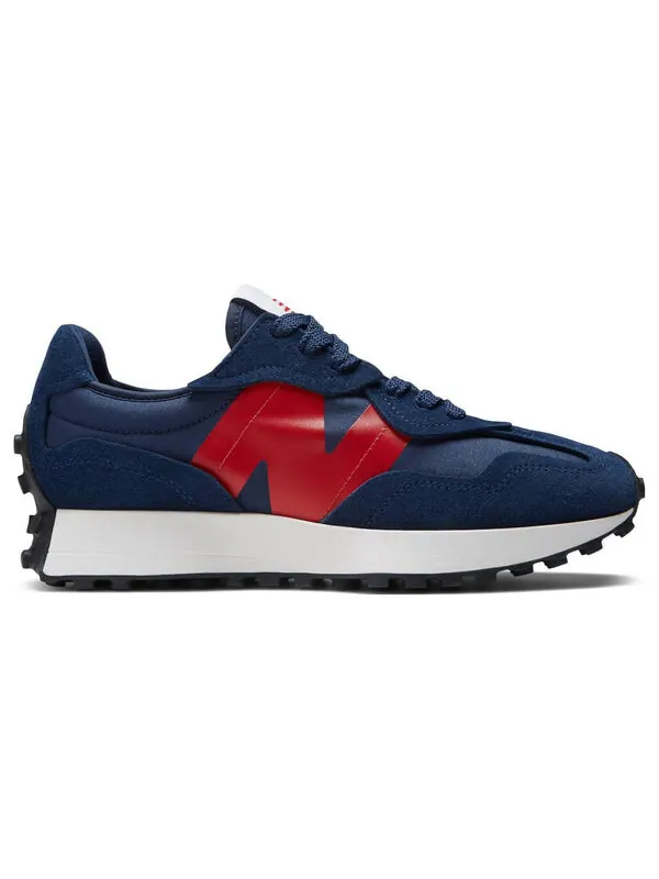 Кроссовки 327 New Balance — изображение 2 из 4, темно-синий/красный