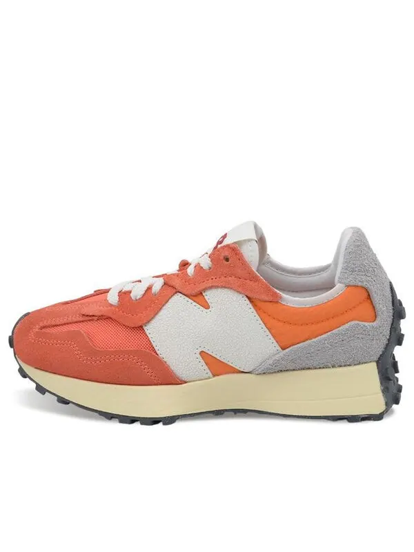 Кроссовки 327 New Balance — изображение 1 из 4, оранжевый/белый