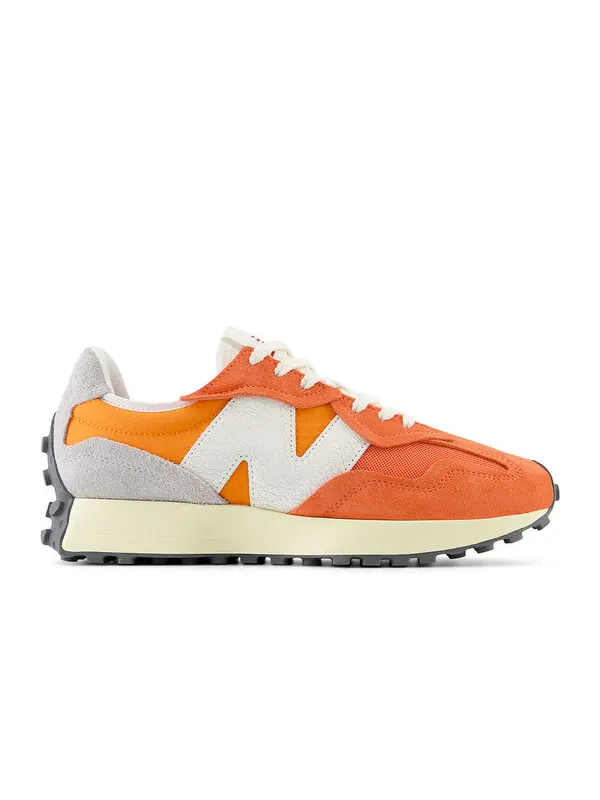 Кроссовки 327 New Balance — изображение 2 из 4, оранжевый/белый