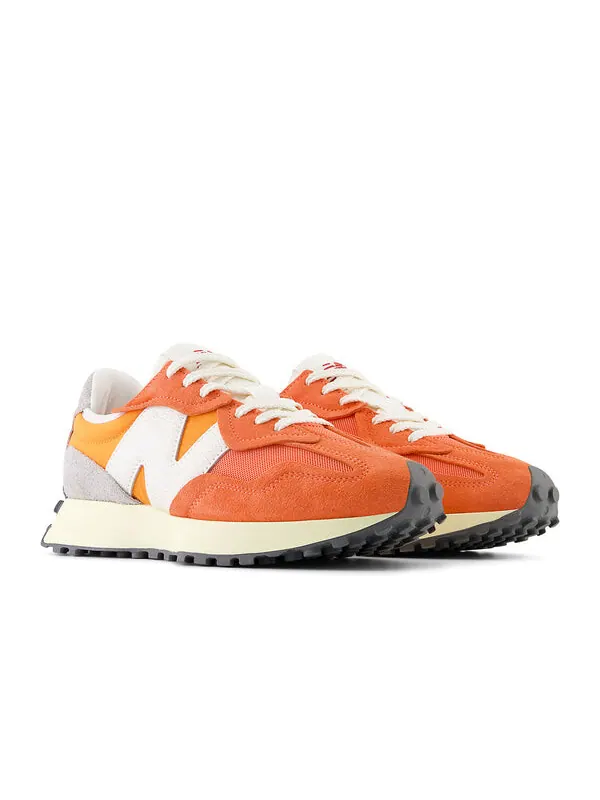 Кроссовки 327 New Balance — изображение 3 из 4, оранжевый/белый