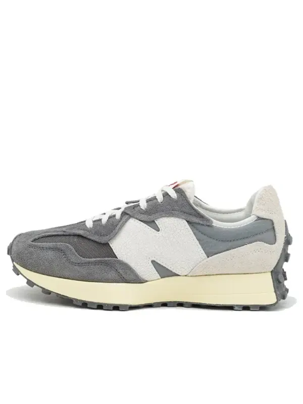 Кроссовки 327 New Balance — изображение 1 из 4, оливковый зеленый/белый