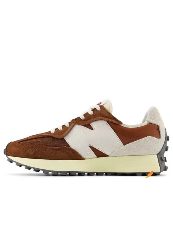 Кроссовки 327 'brown white' New Balance — изображение 1 из 4, коричневый/белый