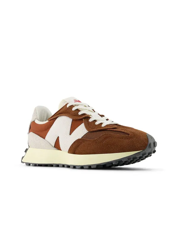 Кроссовки 327 'brown white' New Balance — изображение 4 из 4, коричневый/белый