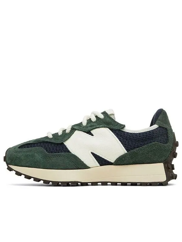 Кроссовки 327 New Balance — изображение 1 из 4, зеленый/бежевый