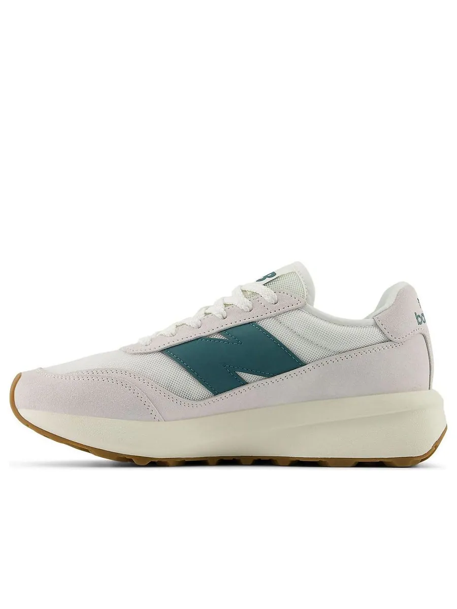 Кроссовки New Balance 370 'Sea Salt New Spruce' — изображение 1 из 6, серый