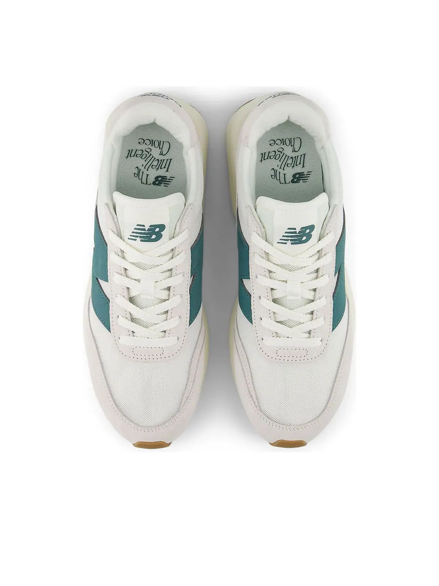 Кроссовки New Balance 370 'Sea Salt New Spruce' — изображение 4 из 6, серый