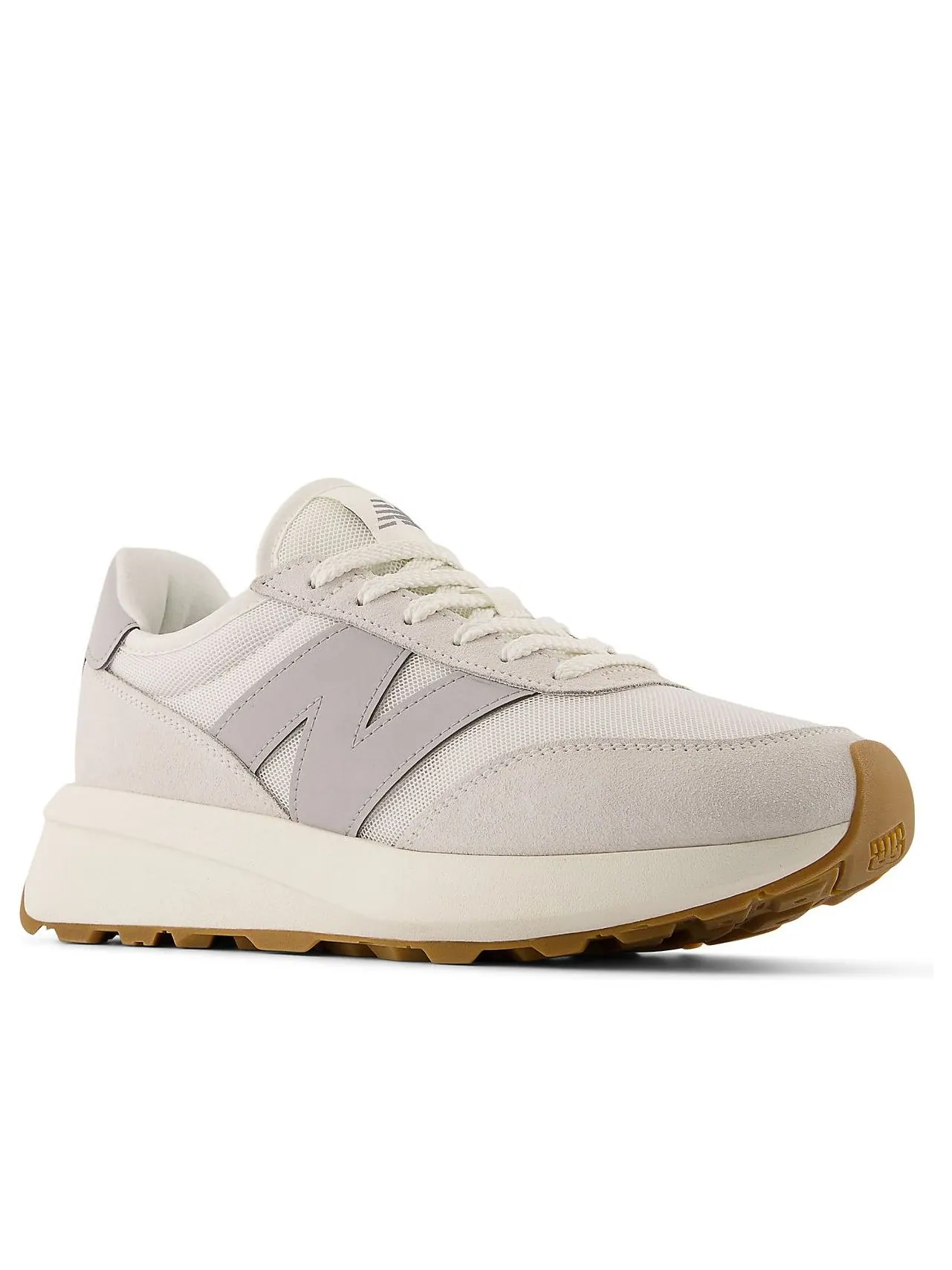 Кроссовки New Balance 370 'Sea Salt Rain Cloud' — изображение 3 из 5, серый