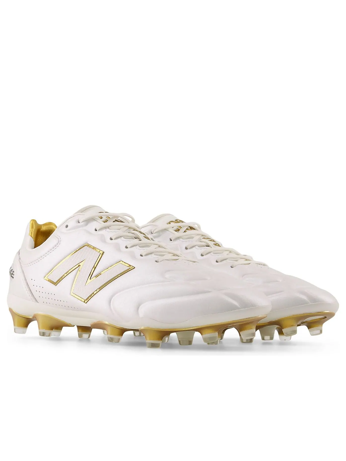 Кроссовки New Balance 442 Elite FG V3 First Edition 'Sea Salt Gold Metallic' — изображение 4 из 6, золотистый металлик