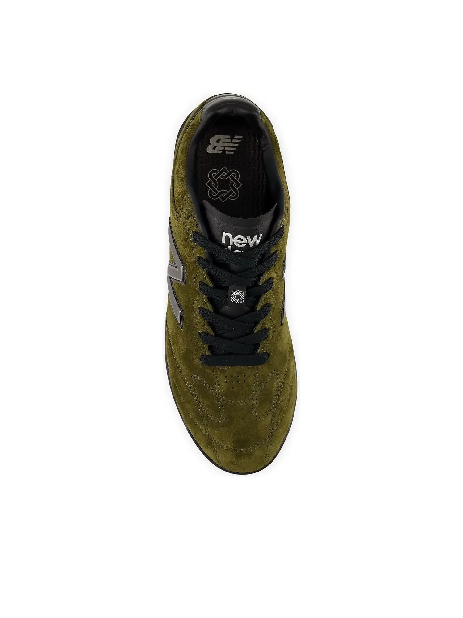 Кроссовки New Balance x Lack of Guidance 442 Elite TF V3 'Avocado Black' U41T7UT — изображение 3 из 5, зеленый