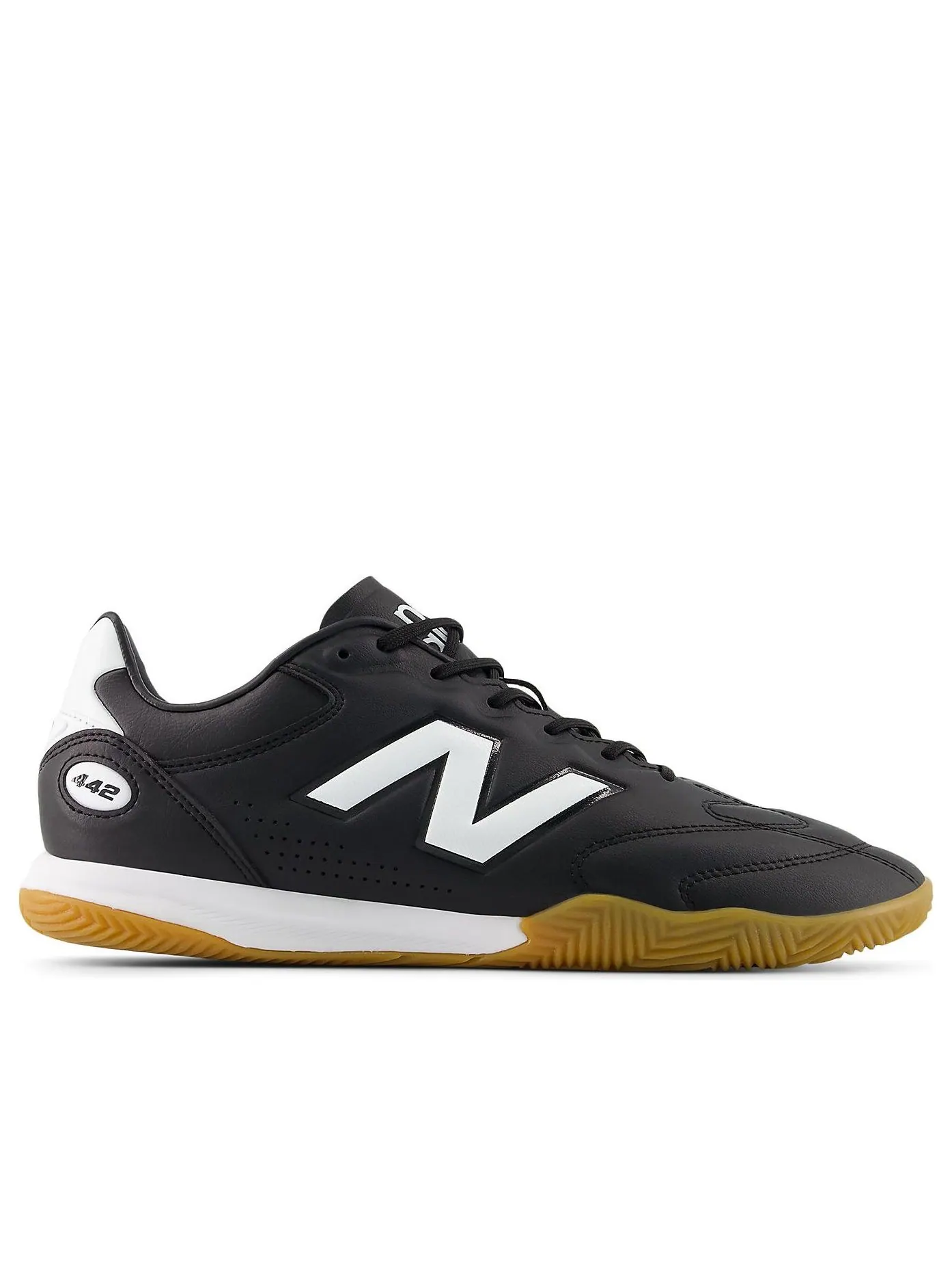 Кроссовки New Balance 442 Pro IN V3 'Black White Fire Cracker' — изображение 2 из 6, черный/белый