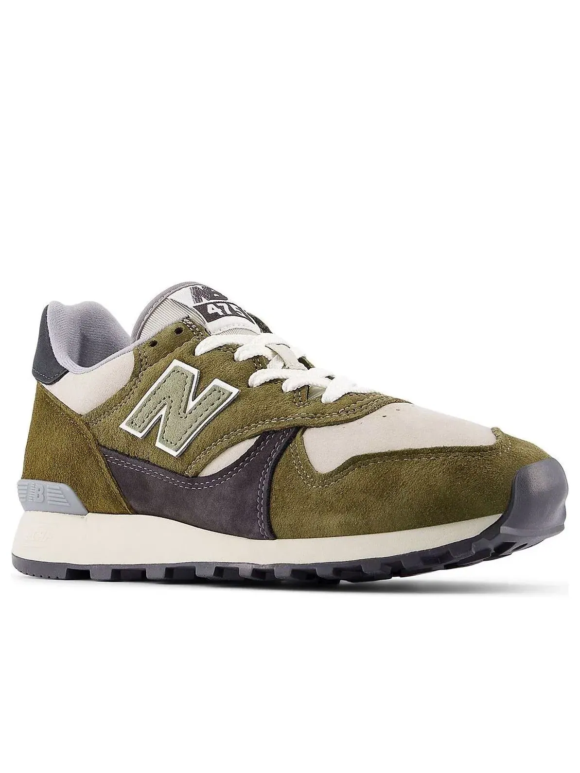Мужские кроссовки с шнуровкой New Balance 475 — изображение 4 из 5, оливковый зеленый