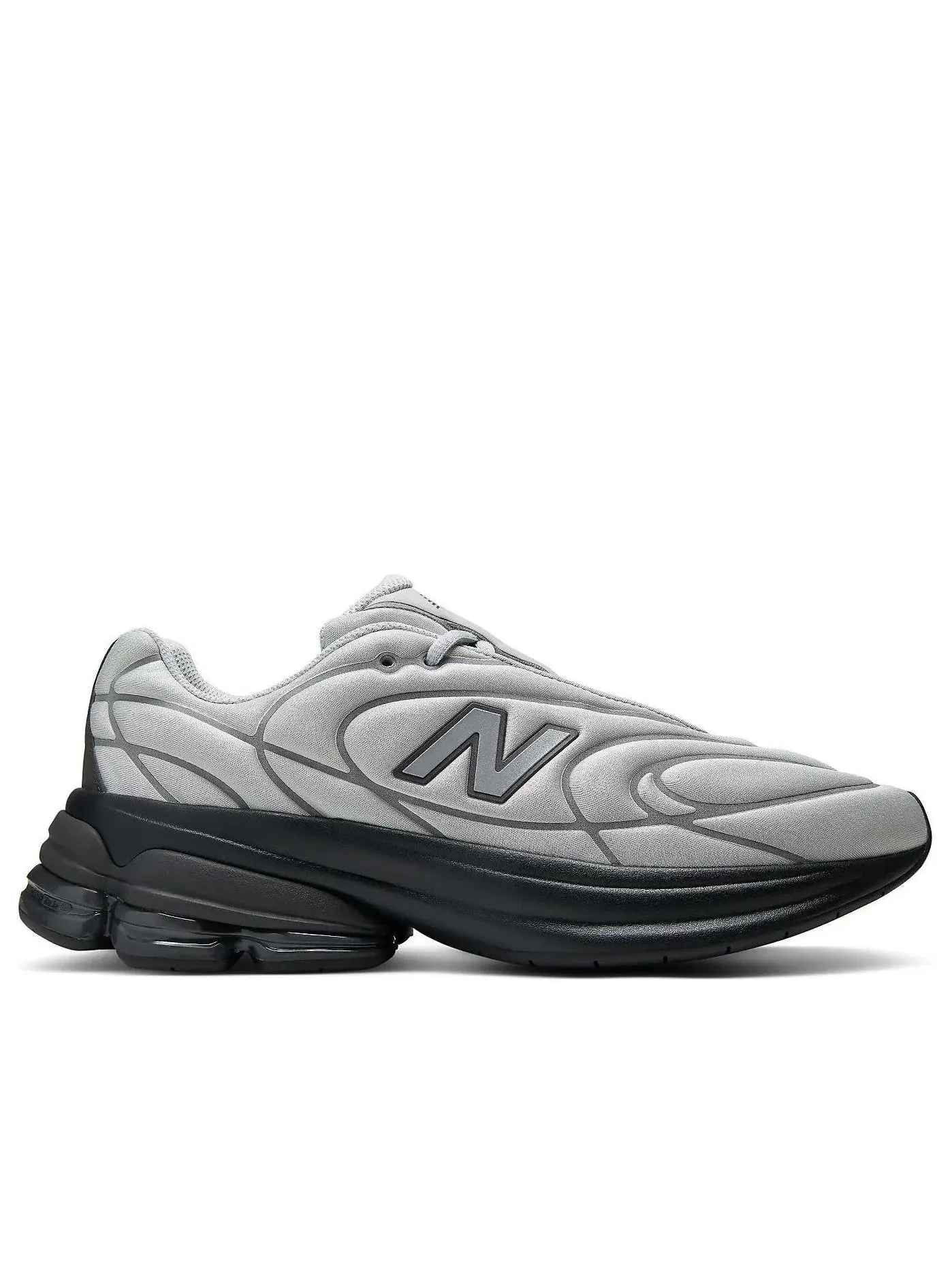 Мужские кроссовки с низким верхом New Balance 5030 Raincloud Black Metallic — изображение 2 из 6, серый