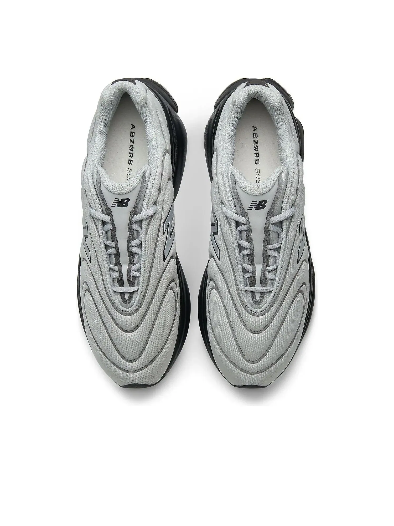 Мужские кроссовки с низким верхом New Balance 5030 Raincloud Black Metallic — изображение 3 из 6, серый