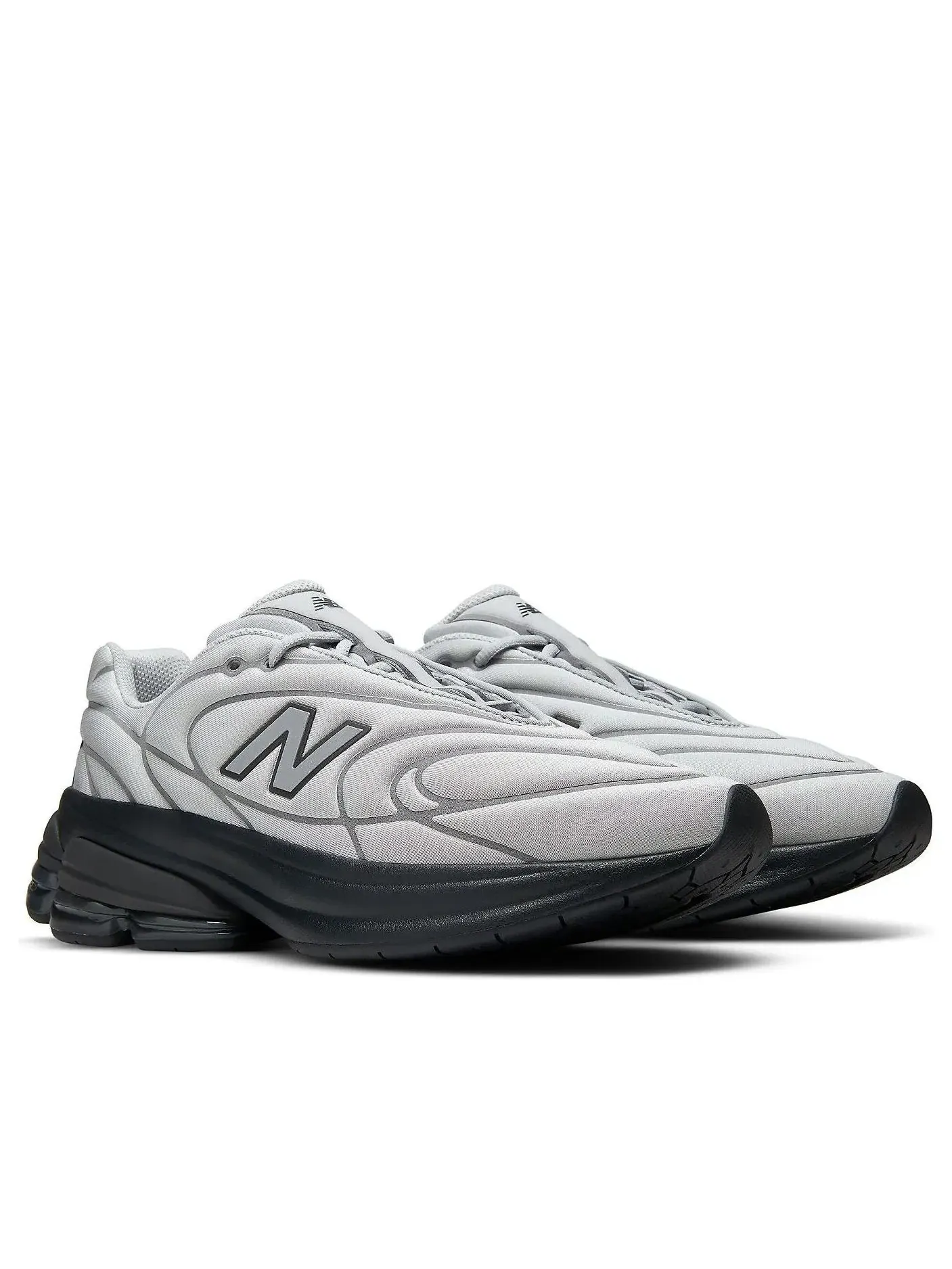 Мужские кроссовки с низким верхом New Balance 5030 Raincloud Black Metallic — изображение 4 из 6, серый