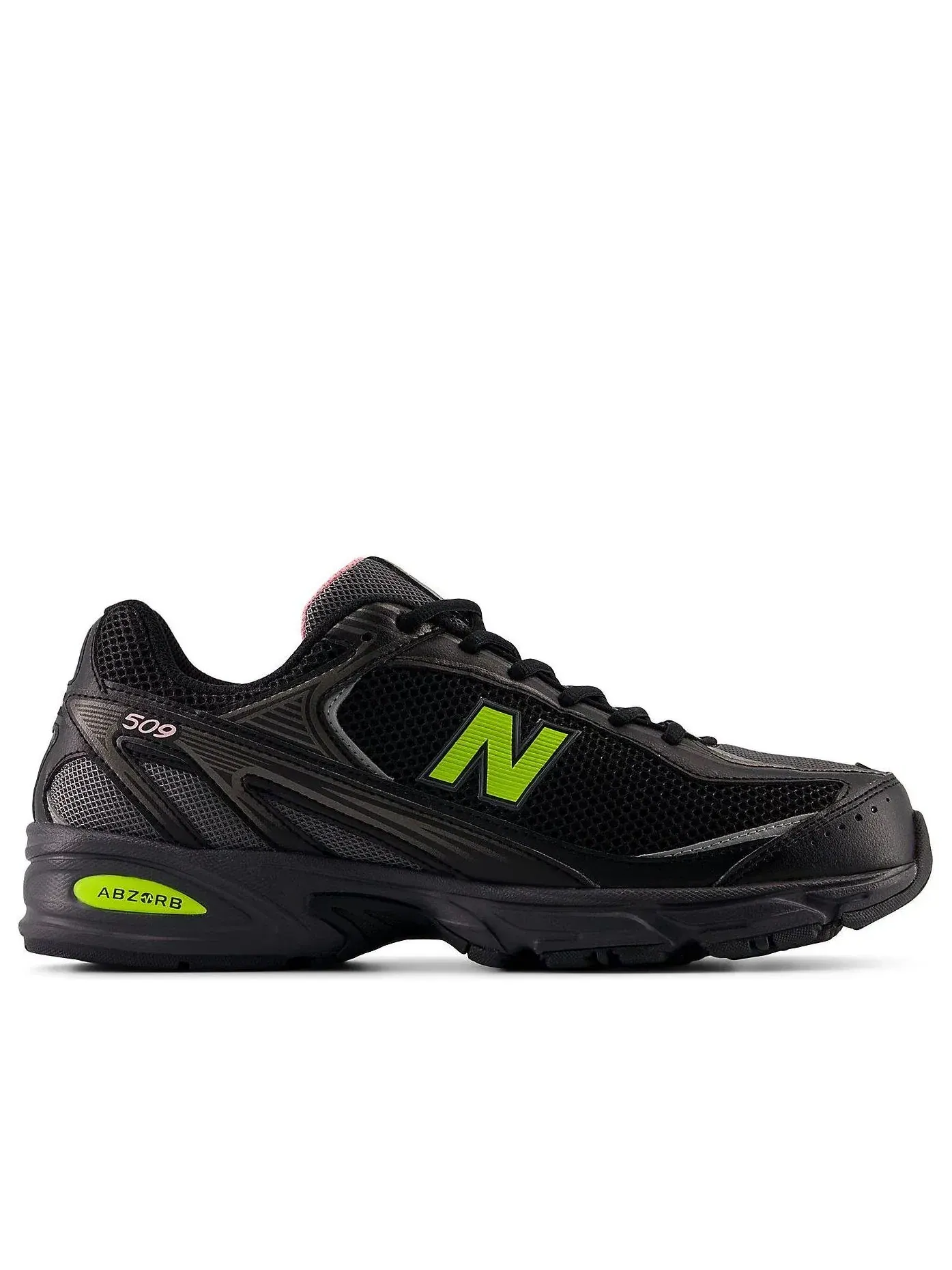 Кроссовки New Balance 509 'Black Alkaline Green' U5096WU — изображение 2 из 5, черный