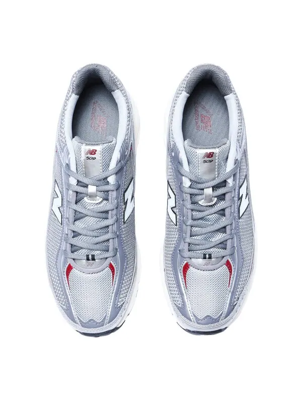 Кроссовки 509 'silver red' New Balance — изображение 3 из 4, серебристый/красный