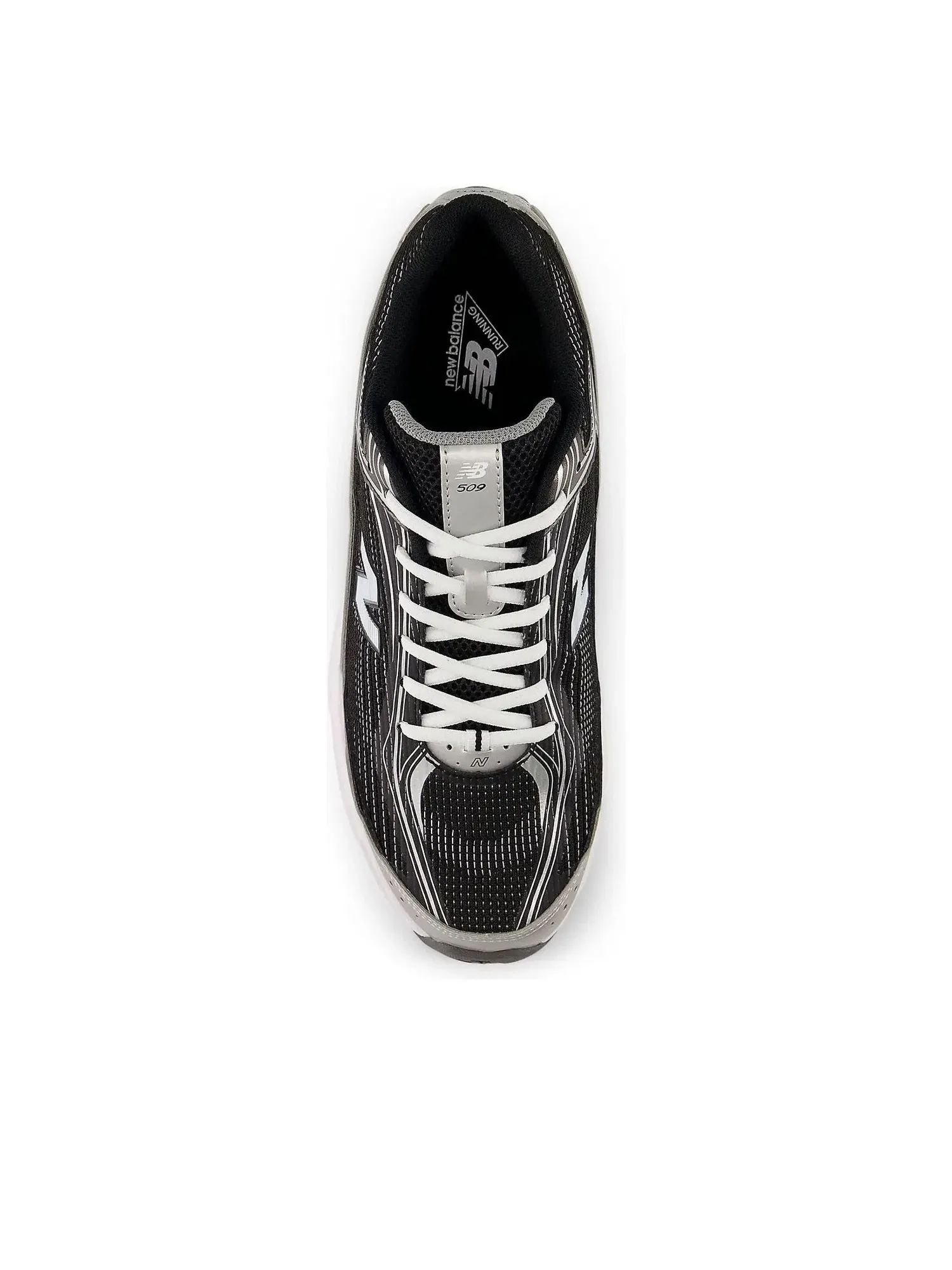 Мужские кроссовки с шнуровкой New Balance 509 — изображение 3 из 5, черный