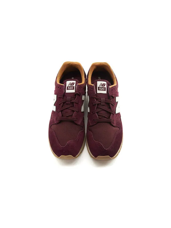 Кроссовки 520 New Balance — изображение 3 из 4, винный красный