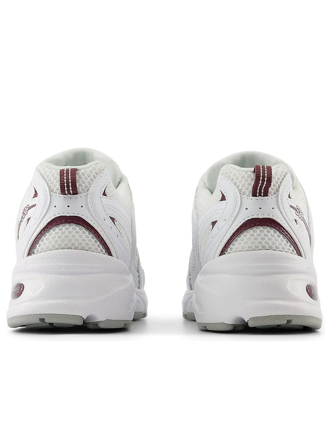 Кроссовки New Balance 530 'White Dark Ice Wine' — изображение 6 из 6, белый/темный винный