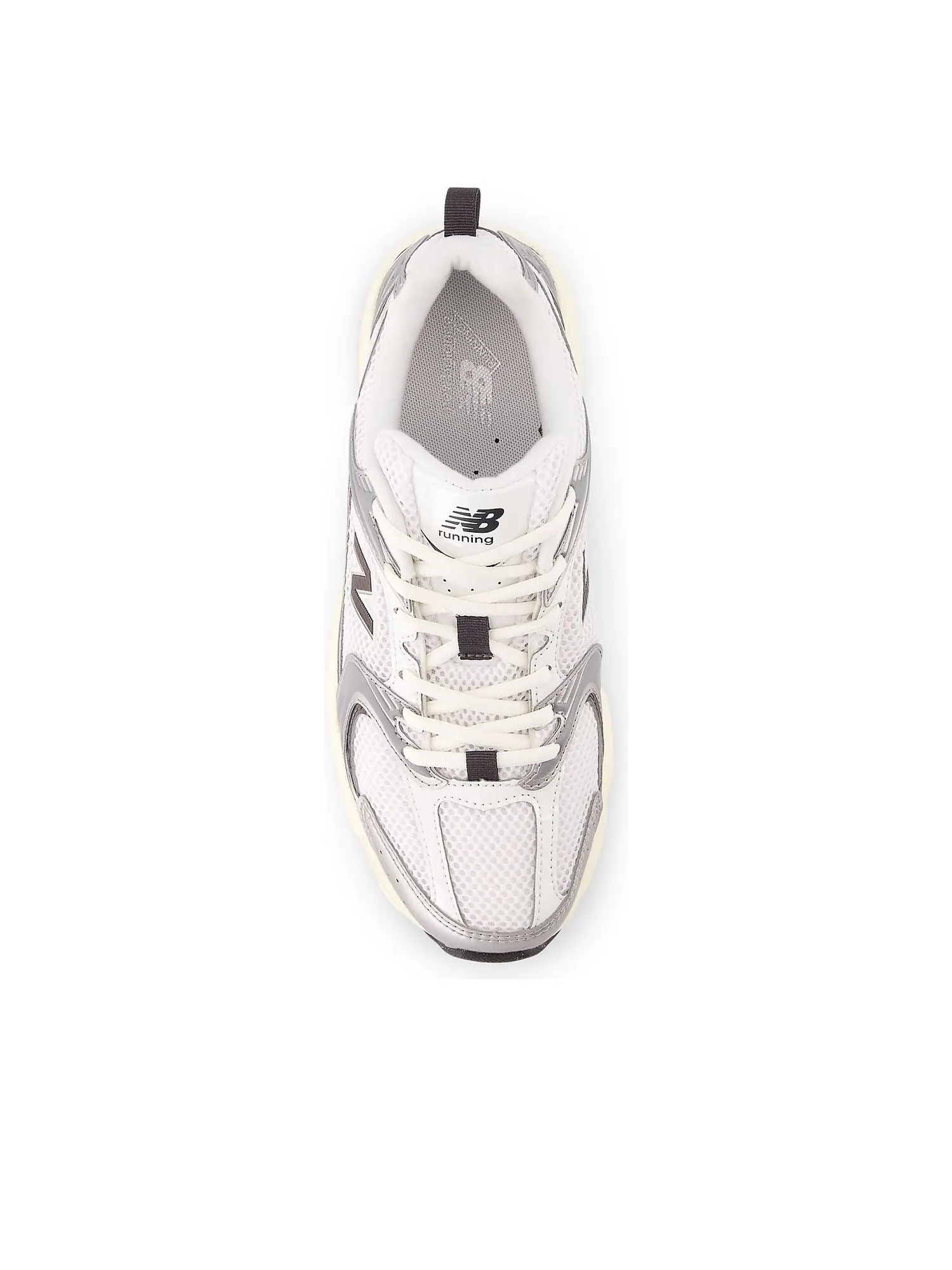 Кроссовки New Balance 530 'Silver Metallic Black Cement' — изображение 3 из 5, серебряный