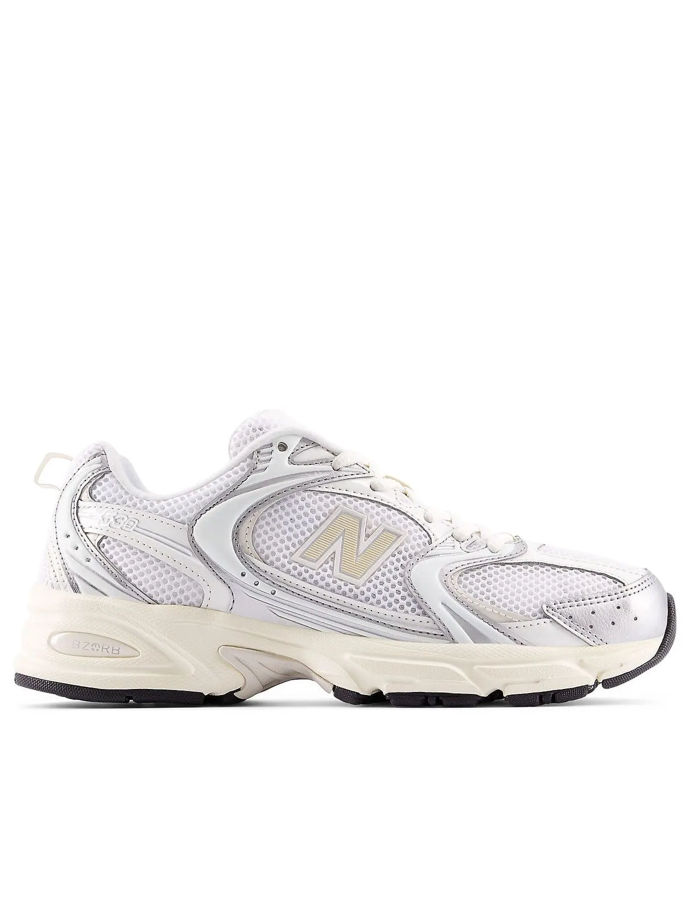 Кроссовки New Balance 530 'Silver Metallic Linen' — изображение 2 из 5, серебристый металлик