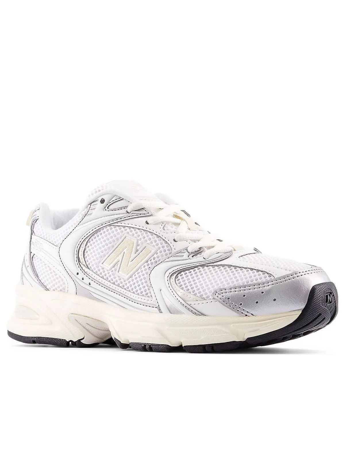 Кроссовки New Balance 530 'Silver Metallic Linen' — изображение 4 из 5, серебристый металлик