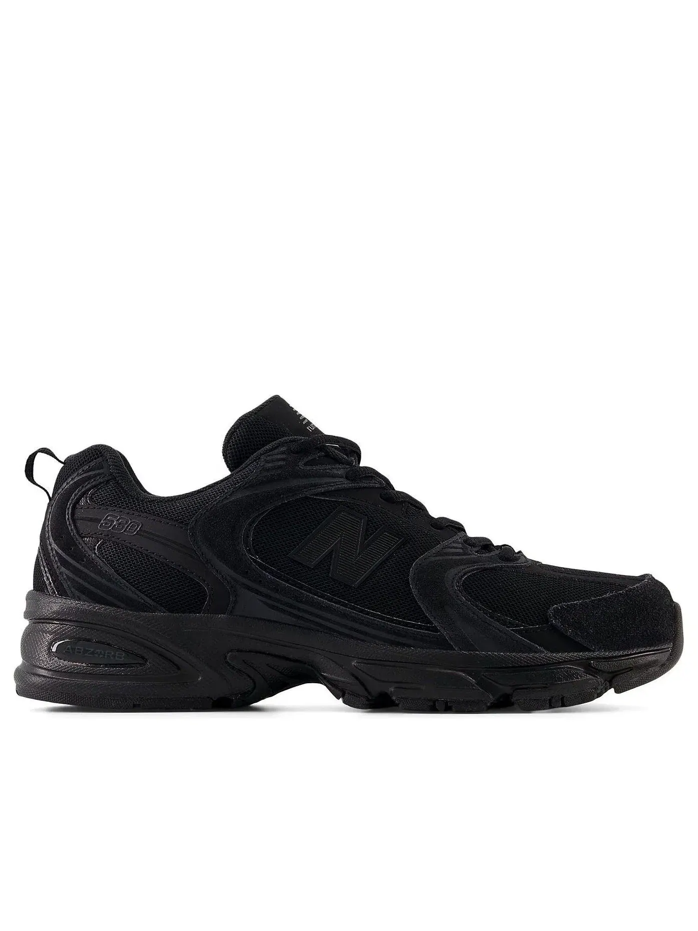 Мужские кроссовки с закрытой шнуровкой New Balance 530 — изображение 2 из 5, черный