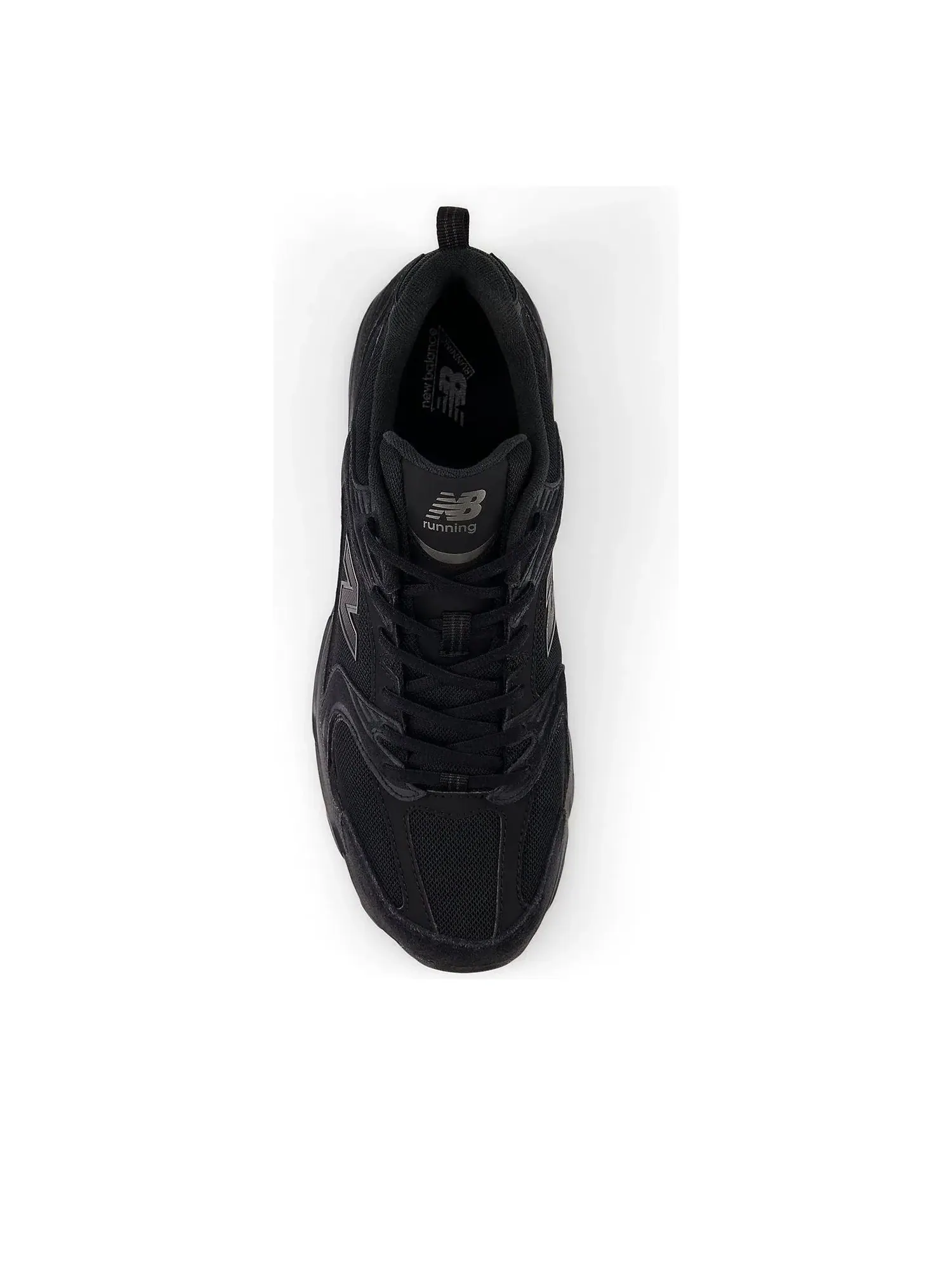 Мужские кроссовки с закрытой шнуровкой New Balance 530 — изображение 3 из 5, черный