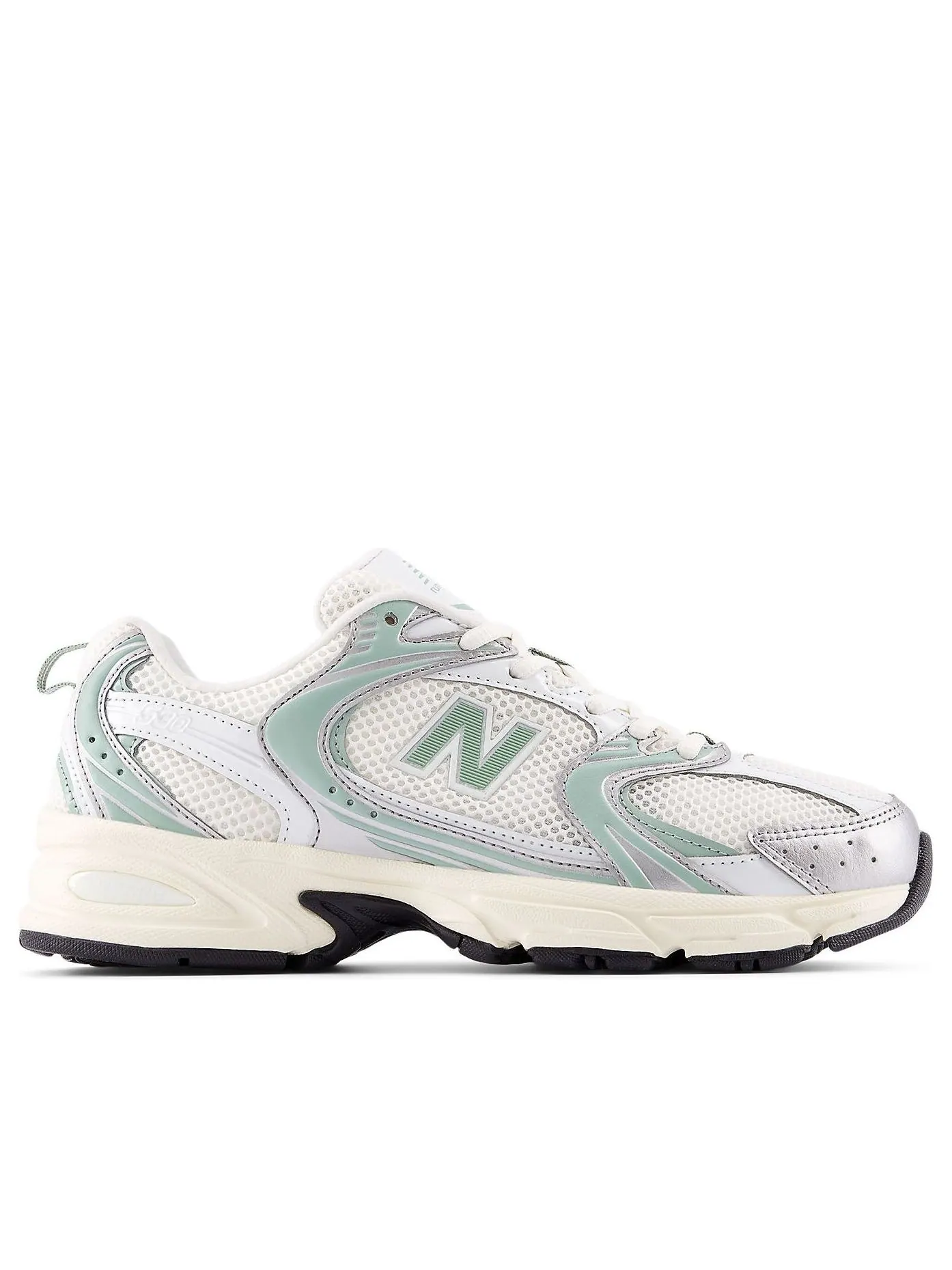 Кроссовки New Balance 530 'Silver Metallic Mosaic Green' — изображение 2 из 5