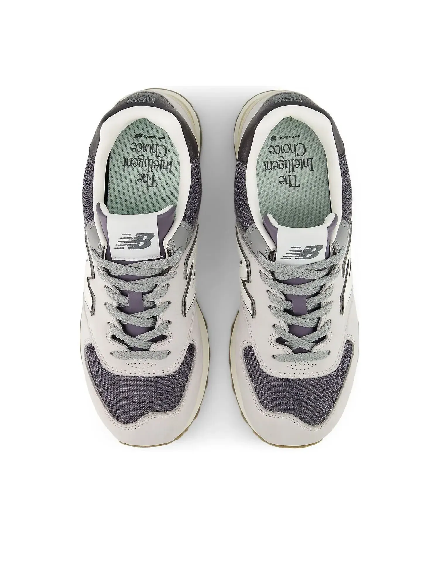 Кроссовки New Balance 574 'Grey Matter Dark Silver Metallic' U57418X — изображение 3 из 6, серый