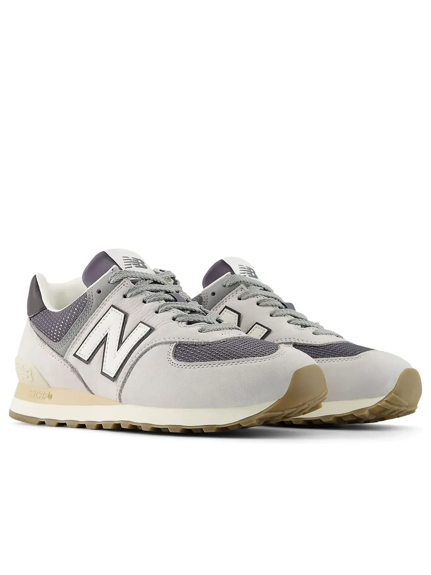Кроссовки New Balance 574 'Grey Matter Dark Silver Metallic' U57418X — изображение 4 из 6, серый