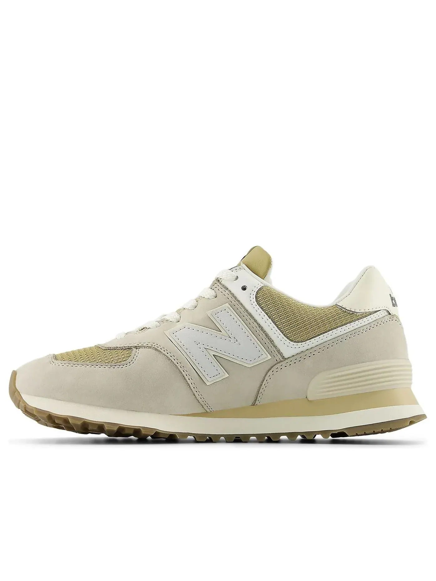 Кроссовки New Balance 574 'Бежевый темно-серебристый металлик' U5748DF — изображение 1 из 6