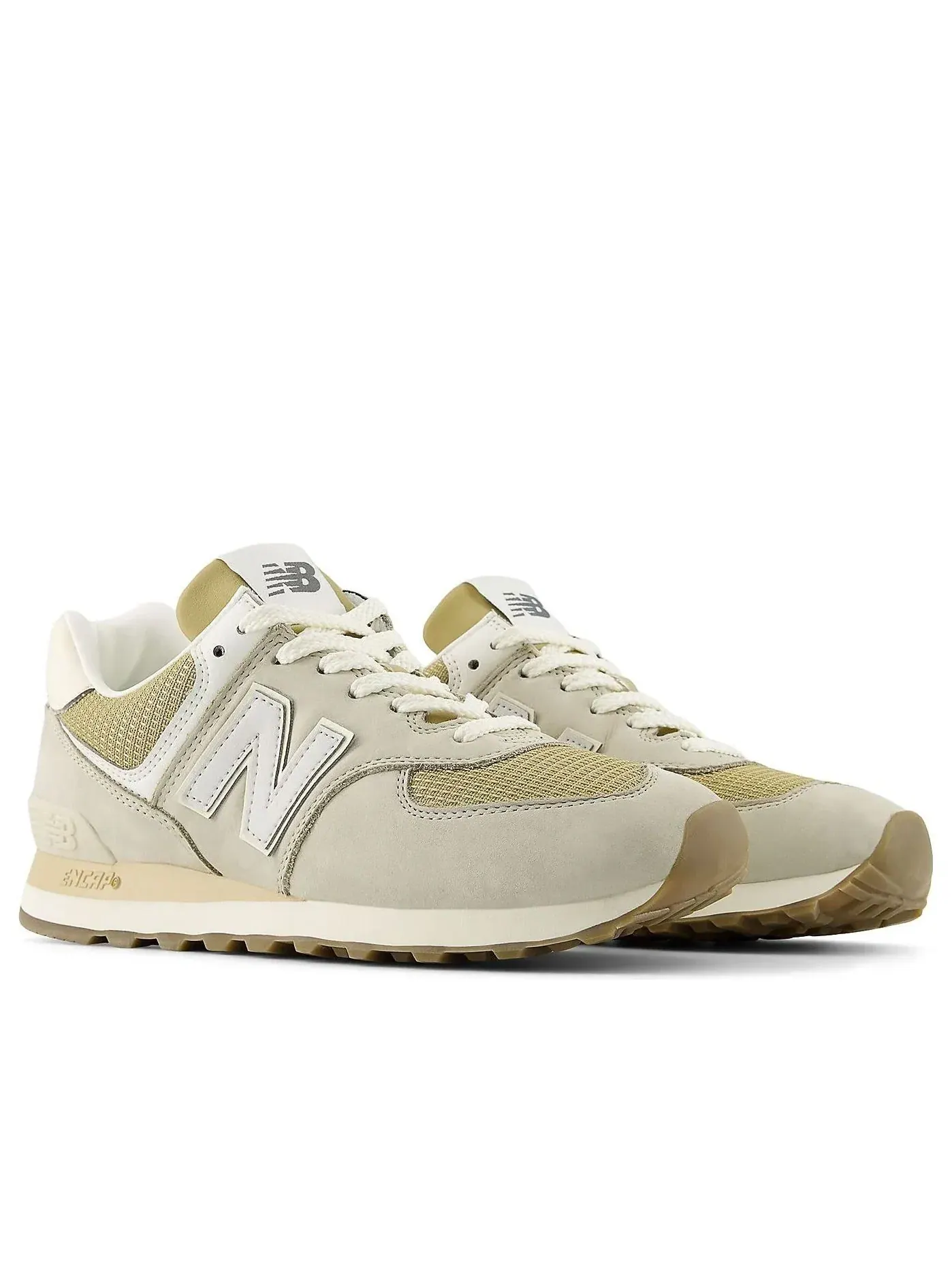 Кроссовки New Balance 574 'Бежевый темно-серебристый металлик' U5748DF — изображение 5 из 6