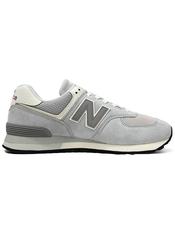 Кроссовки 574 'rain cloud white' New Balance — изображение 2 из 4, серый/белый
