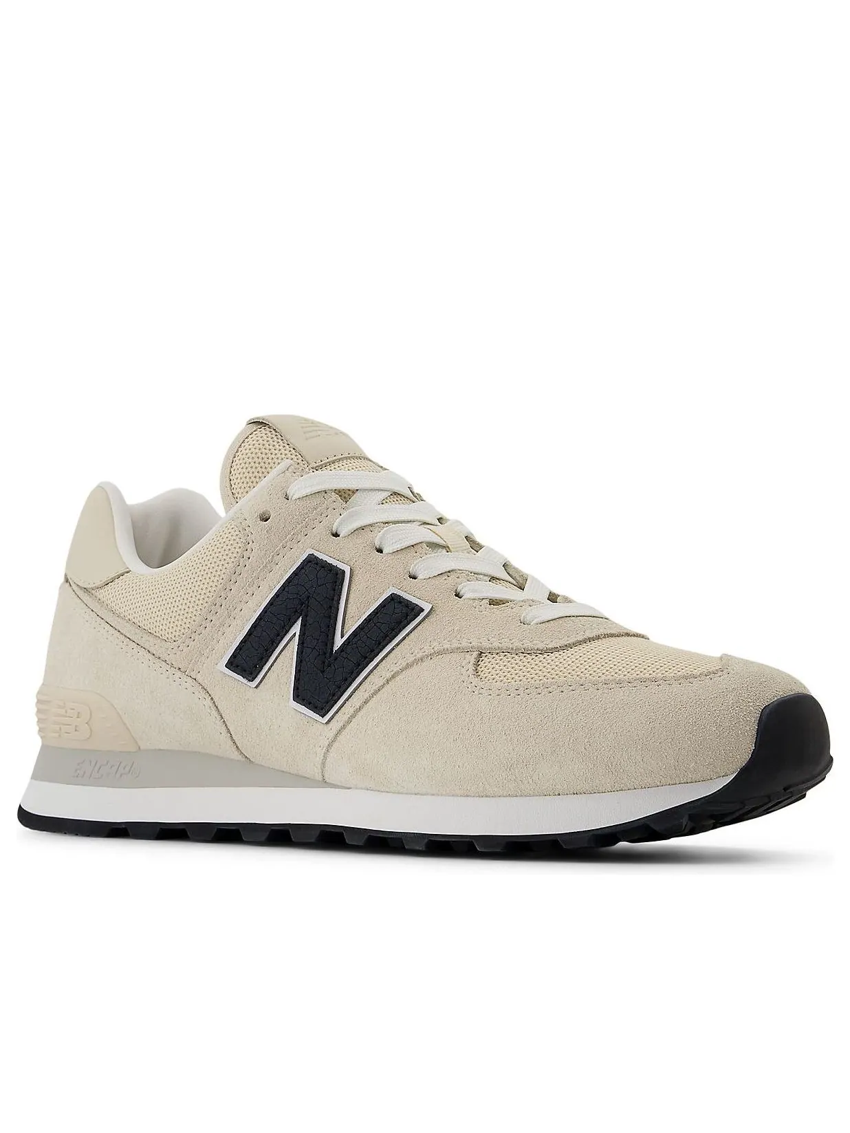 Кроссовки New Balance 574 'Bisque Black' — изображение 3 из 5, коричневый