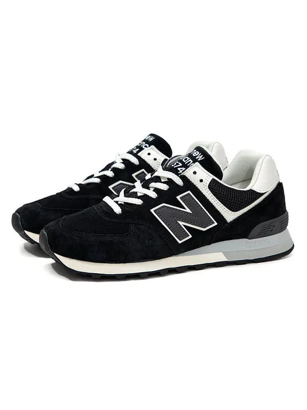 Кроссовки 574 New Balance — изображение 3 из 4, черный/белый