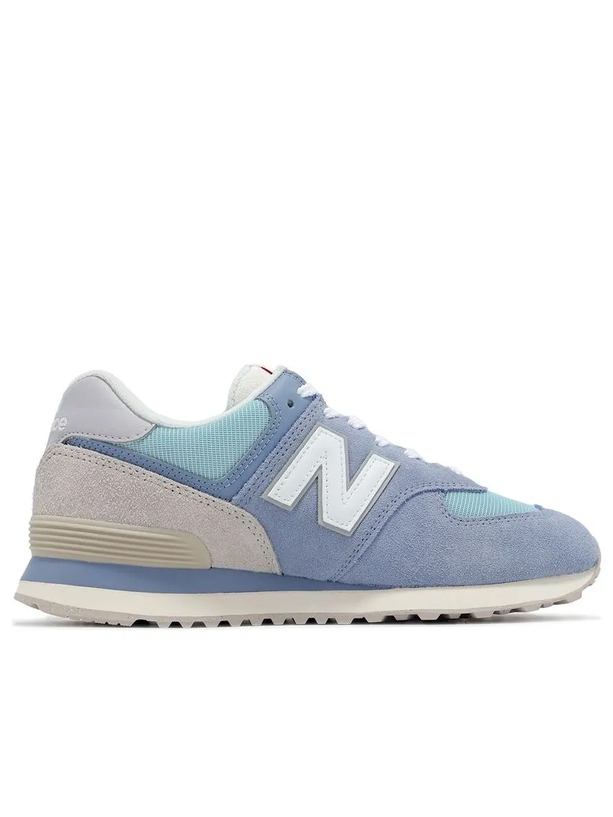 Кроссовки New Balance 574 'Blue Lagoon Purple' — изображение 2 из 5, синий/фиолетовый