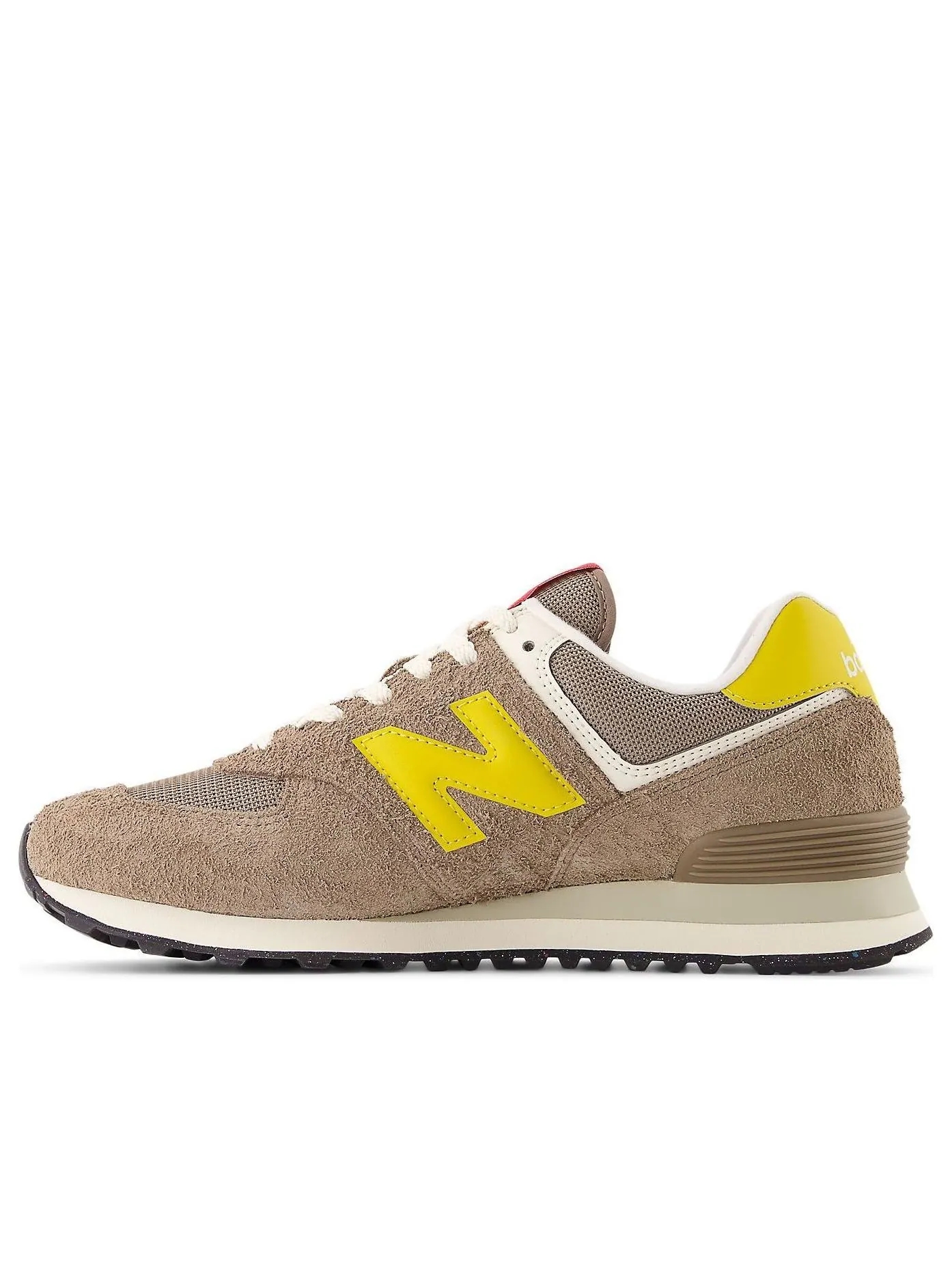 Кроссовки New Balance 574 'Mushroom Ginger Lemon' — изображение 1 из 5, коричневый